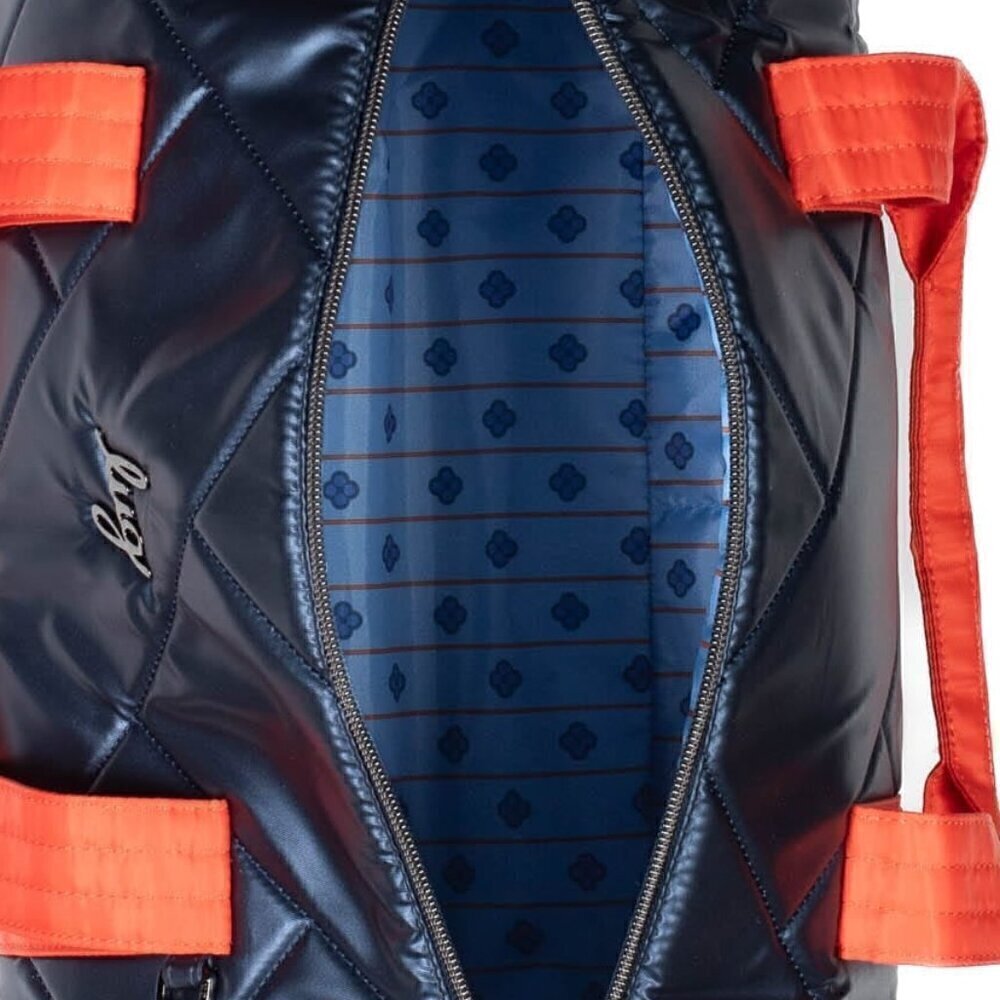 LUG Rowboat Duffel Bag / Gym Bag / Overnight Bag - Metallic Indigo & Pap… - Picture 5 of 16